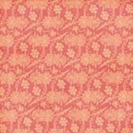 Boho Chic - Orange Flowers Decoupage Paper