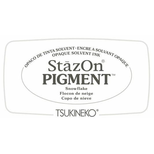 Stazon Pigment Pad Snowflake