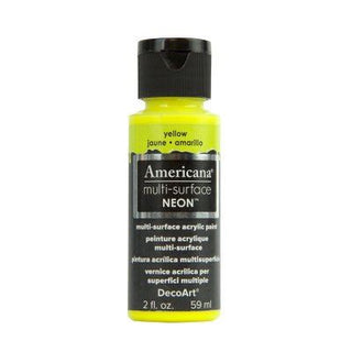 DecoArt Neon Yellow Multi-Surface Neon's