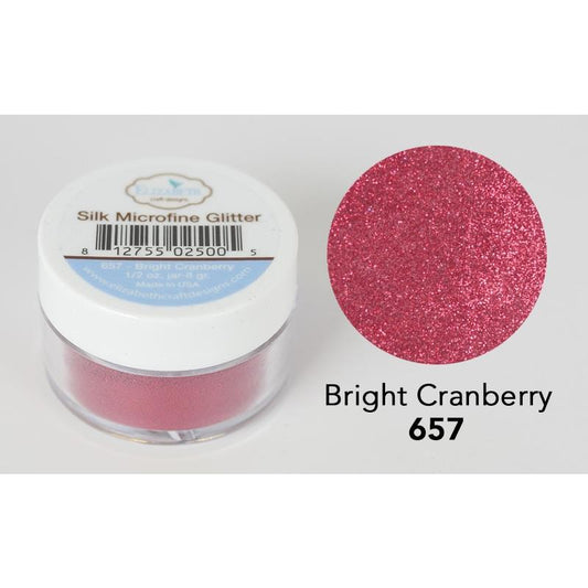 Bright Cranberry Glitter