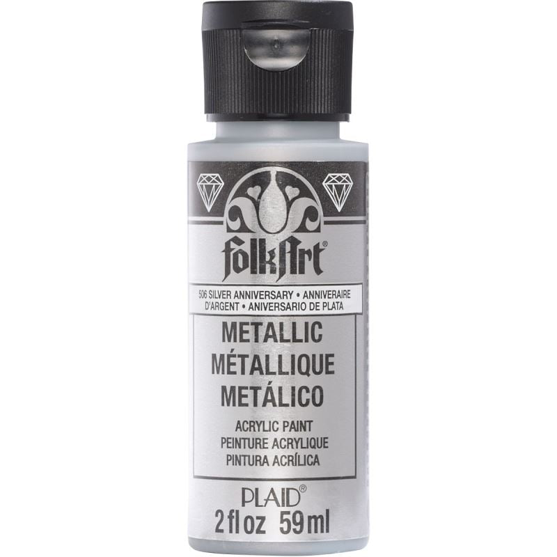 Metallic Silver FolkArt 2oz