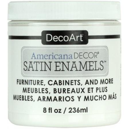 Pure White Satin Enamels