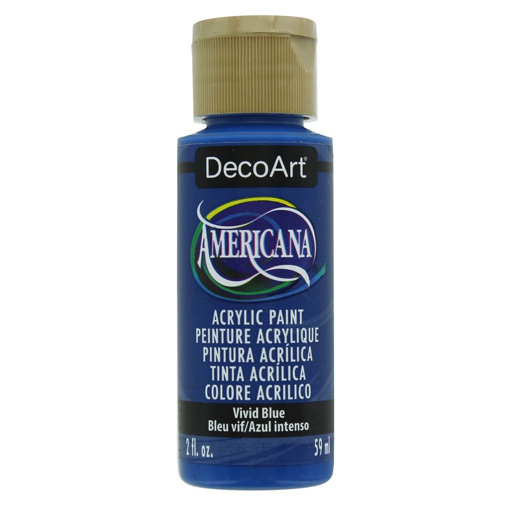 Vivid Blue 2oz Americana Acrylic