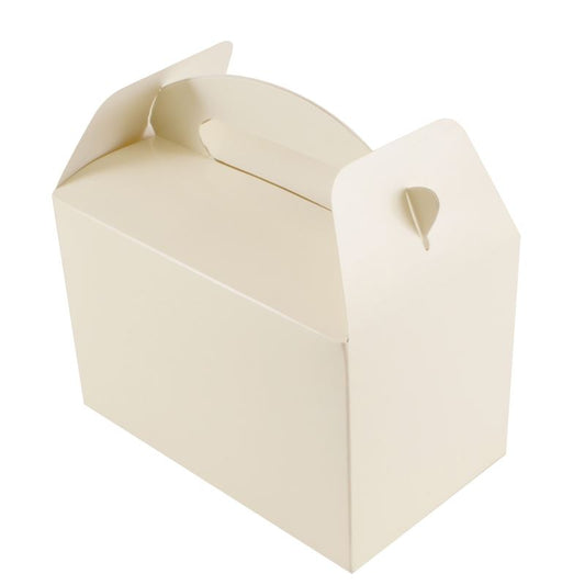 Party or Wedding Favours Box Ivory - 6 Pieces