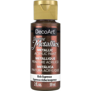 DecoArt Rich Espresso Metallics 2oz