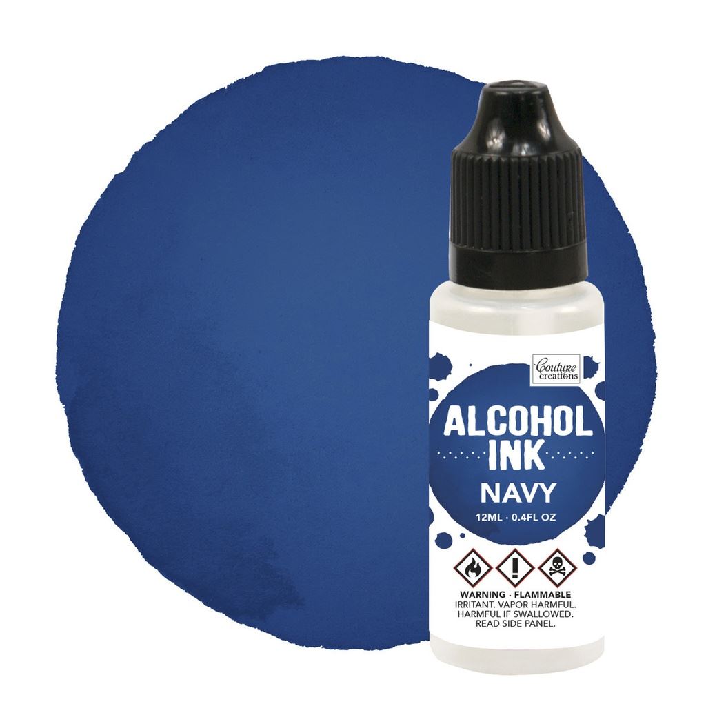 Navy Alcohol Ink 12mL / 0.4fl Oz.