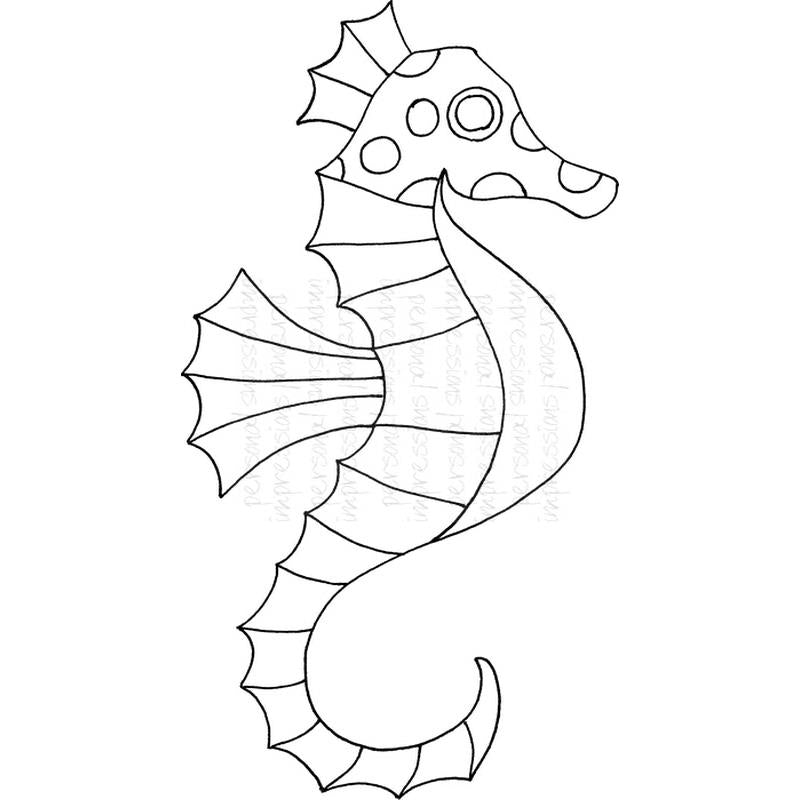 LM Zendoodle Seahorse