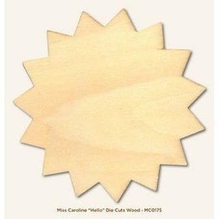 Hello Wood Die Cut Sold in singles