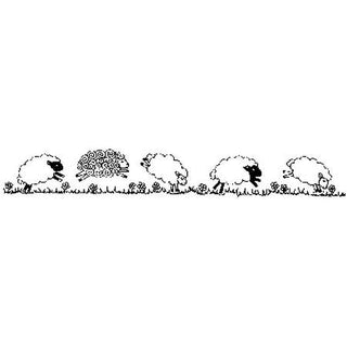 Leaping Sheep Border
