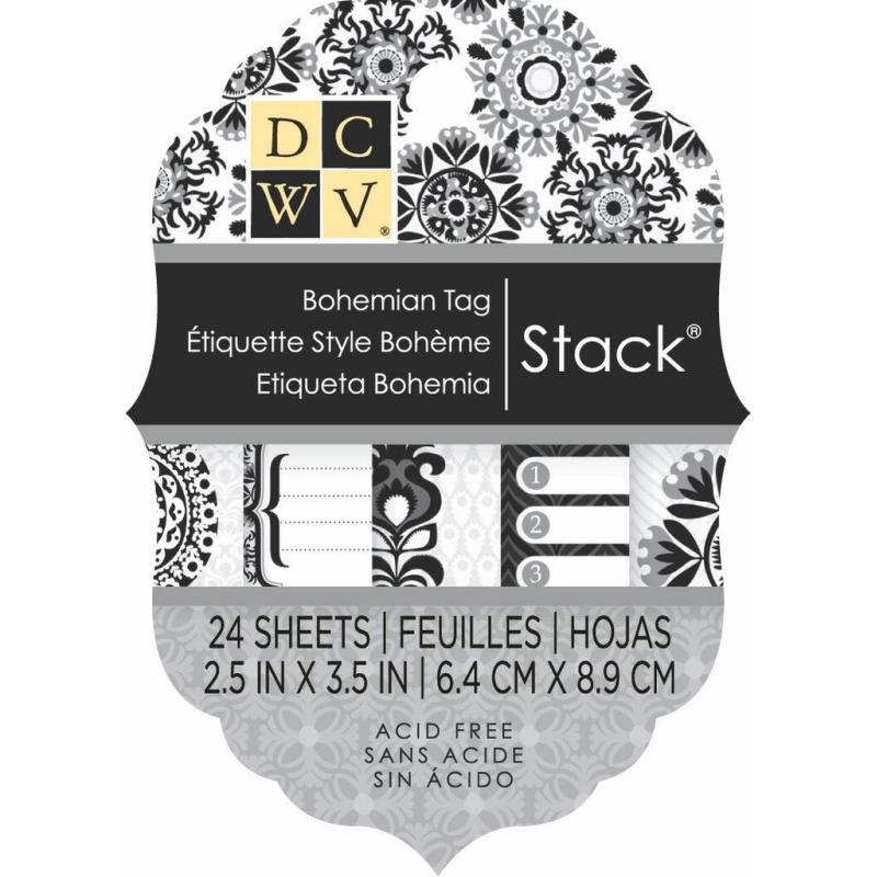 2X3 Bohemian Tag Stack – Go Craft