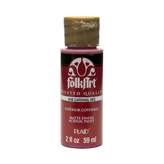 Cardinal Red FolkArt- 2oz