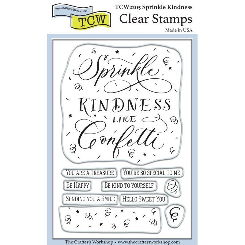 Sprinkle Kindness 4x6 Stamp Set