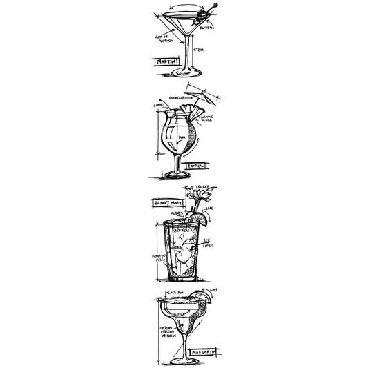 COCKTAILS BLUEPRINT STRIP