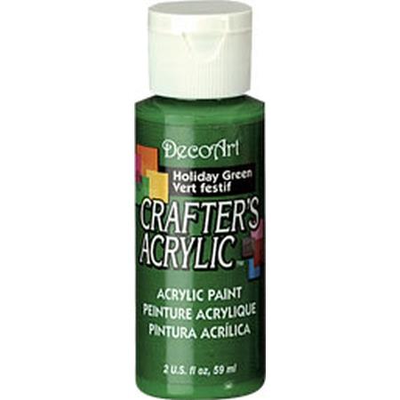 Holiday Green Crafters Acrylic  2oz