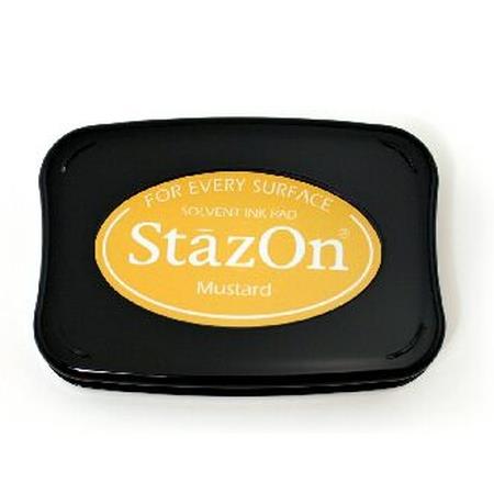 Mustard StazOn On Pad