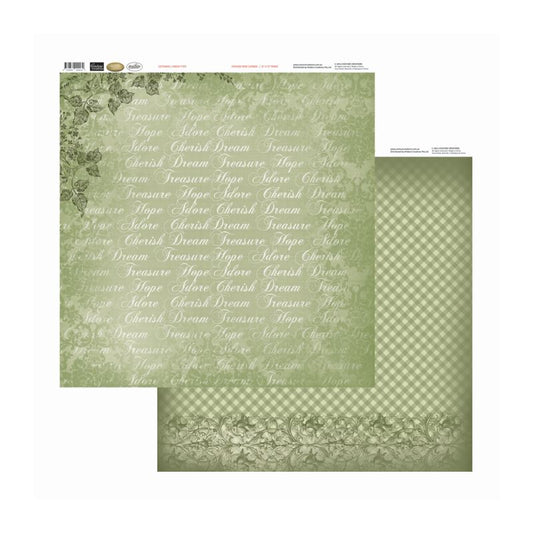 Con Green Typo Sold in Packs of 10 Sheets