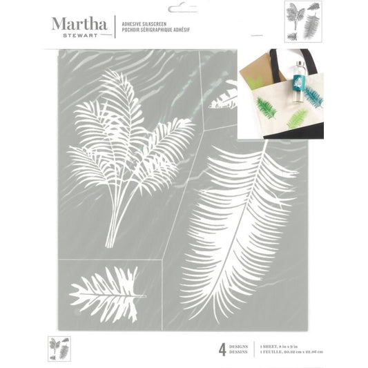 MARTHA STEWART CRAFTS PALMS STENCIL