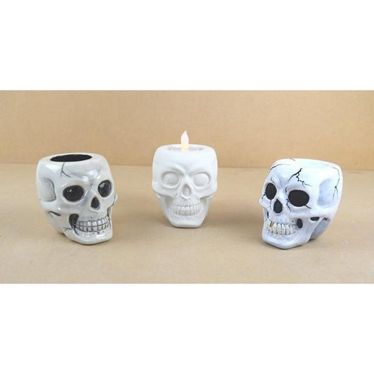 Skull T-light Box Quantity 6