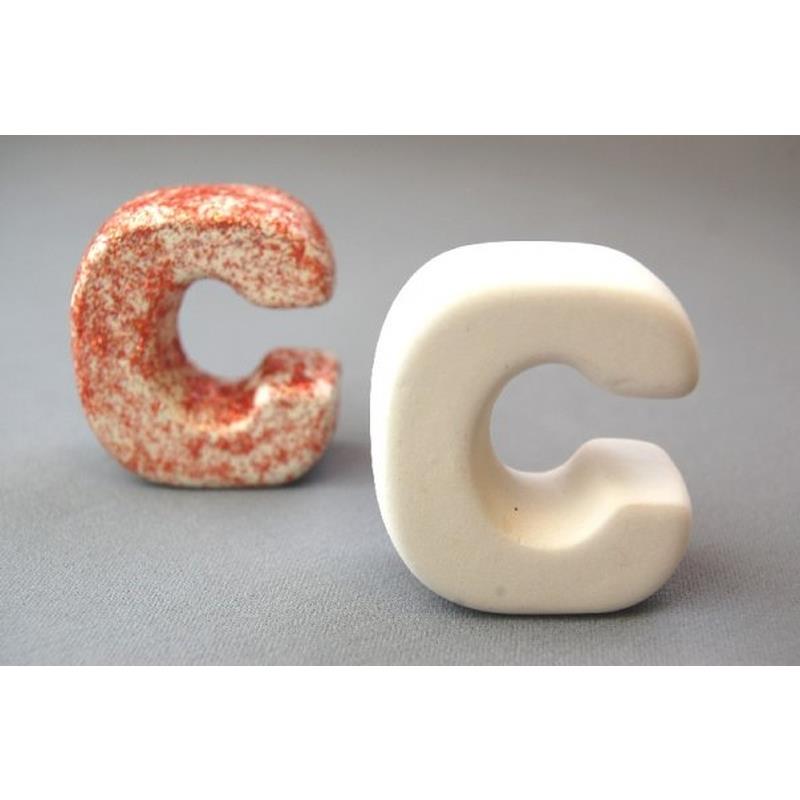 3D Letter C 4.5cm Inner Wrap Quantity 6