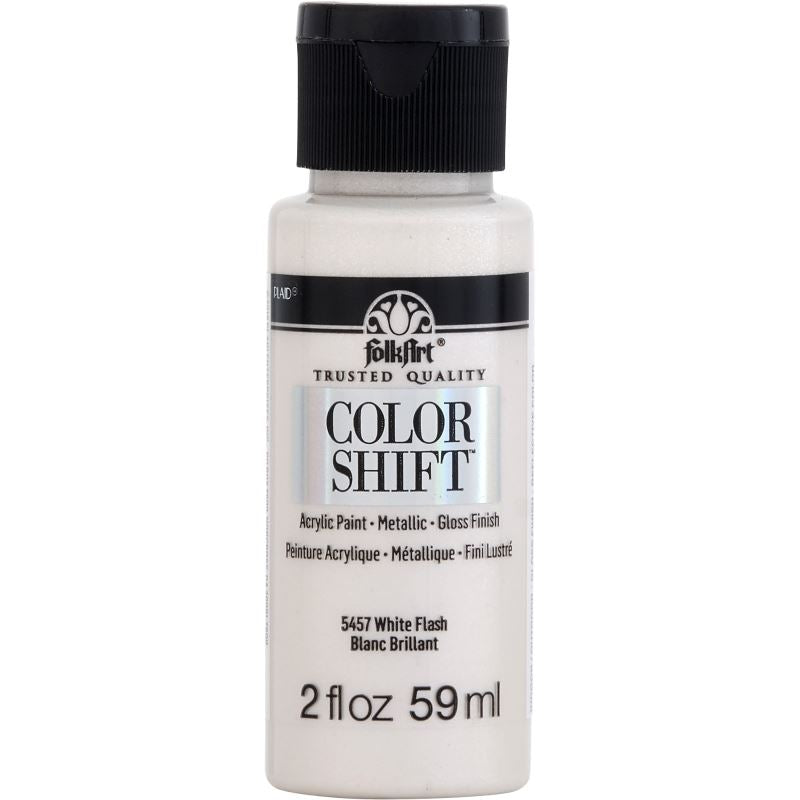 White Flash FolkArt Colour Shift 2oz