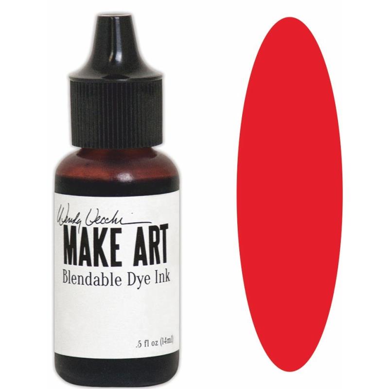 Make Art Dye Re-Inker Carnation Red