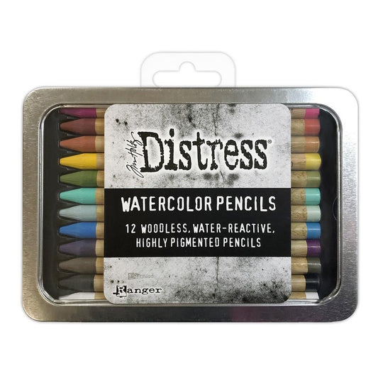 Tim Holtz� Distress Watercolour Pencils Kit 1 (12 Pack)