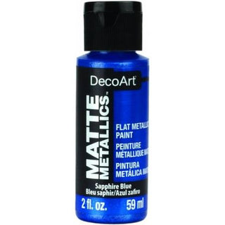 DecoArt Sapphire Blue Matte Metallics