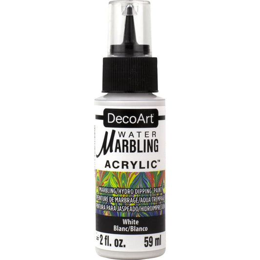 White 2oz Water Marbling Paint