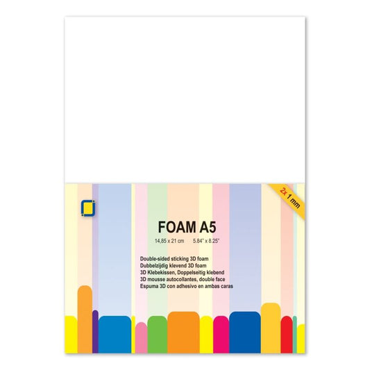 Foam 2xA5 sheets 1 MM