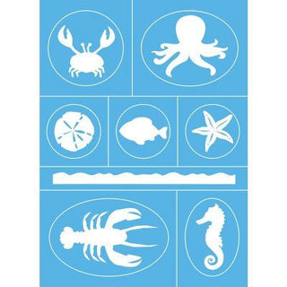 DecoArt Sea Life Stencil