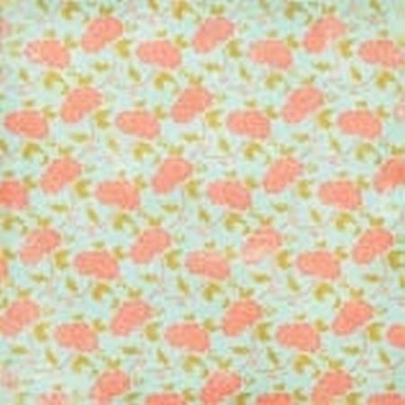 Blank Canvas - Orange Bloom Decoupage Paper