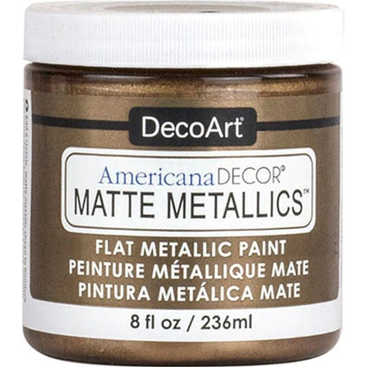 Aged Bronze Matte Metallics 8oz