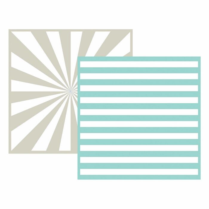 Embossing Folder - Stripe Sold in Singles