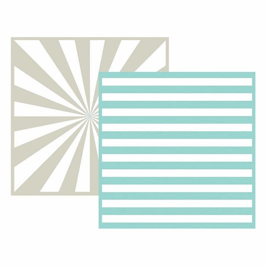 Embossing Folder - Stripe Sold in Singles