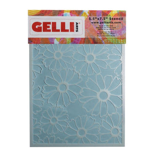 Gelli Arts - Flower Stencil
