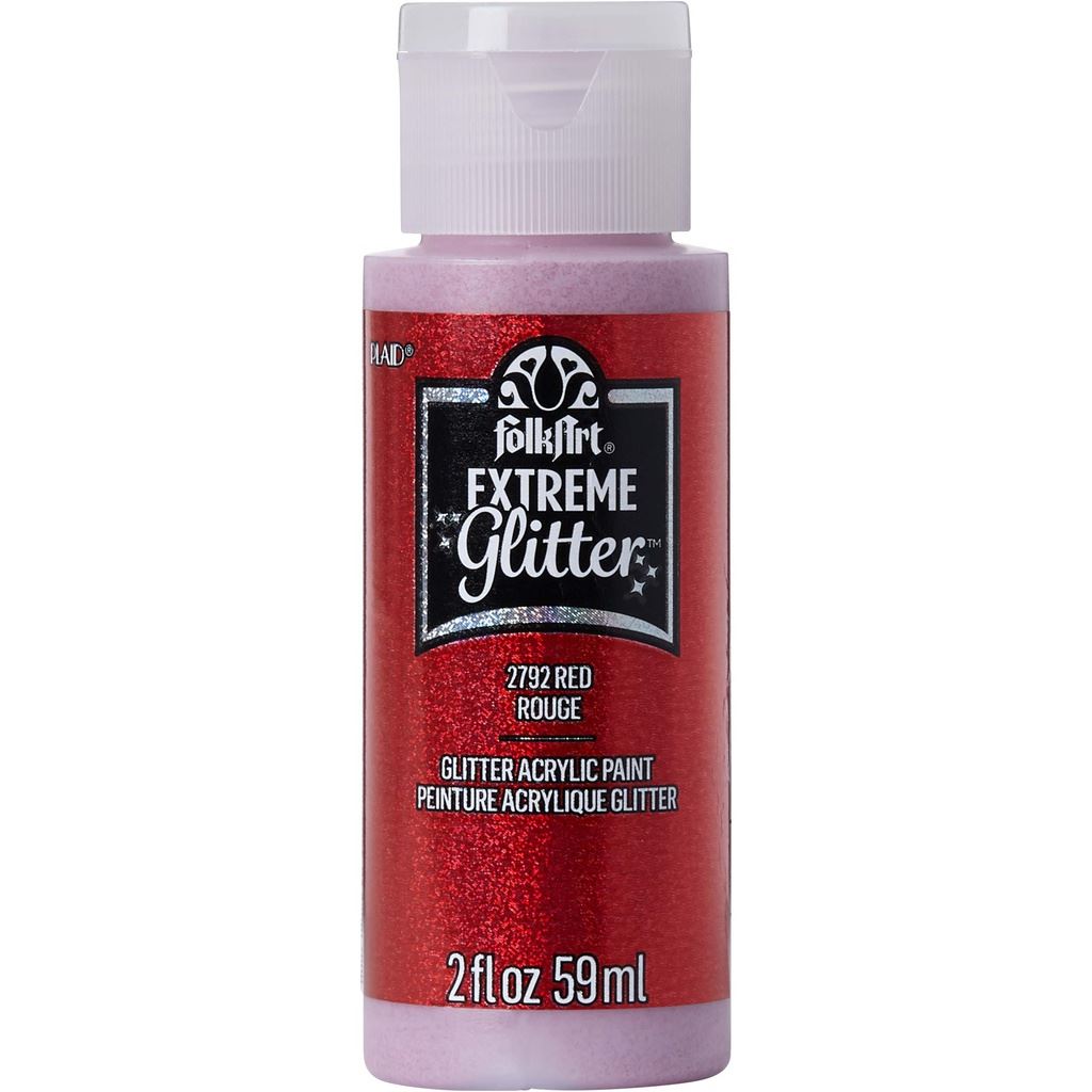 FA RED Folkart Extreme Glitter 2oz