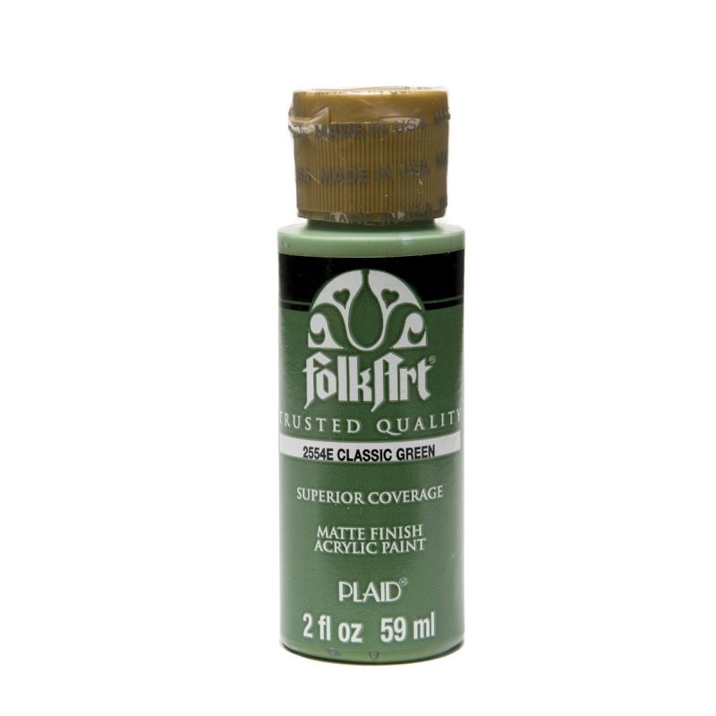 Classic Green Folkart 2oz