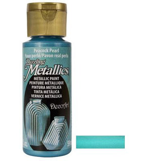 DecoArt Peacock Pearl Dazzling Metallic 2oz