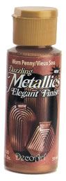 DecoArt Worn Penny Metallics 2oz