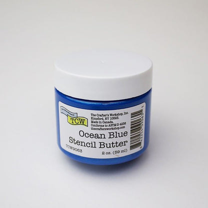 Ocean Blue Stencil Butter 2oz