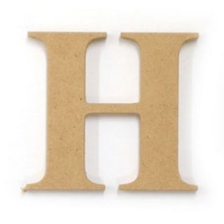 Wooden Letters & Shapes - Medium H - 60mm