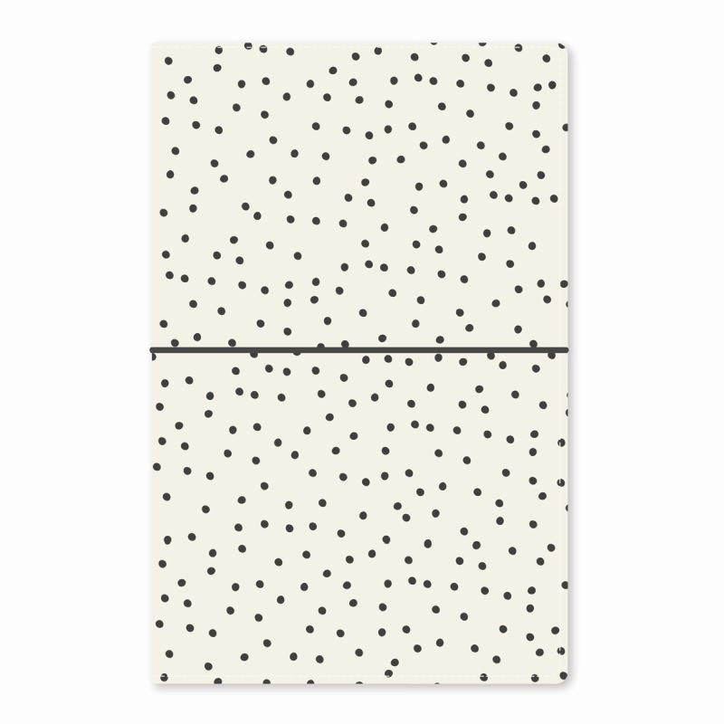 Cream Dot Traveller's Notebook