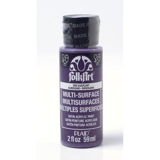 Eggplant Folkart Multi-Surface 2oz