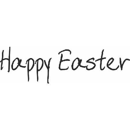 Scribbled Happy Easter