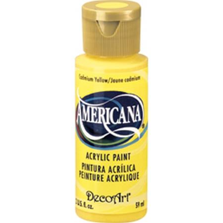 Cadmium Yellow (TRSP) Americana Acrylic 2oz