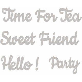 SD Time for Tea Sweet Dixie Cutting Die