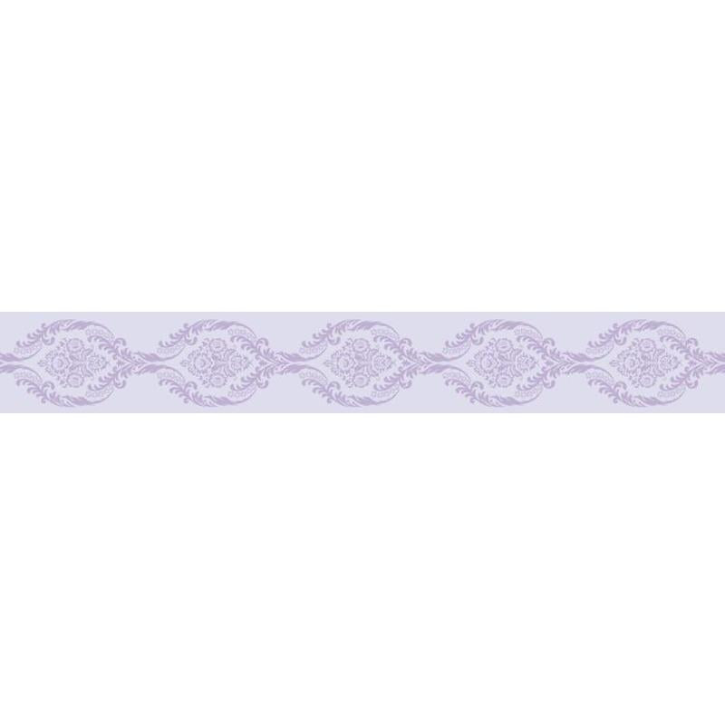 Printed Tape - Damask - Purple