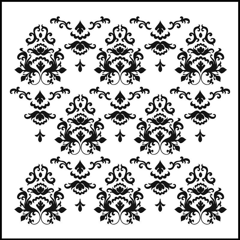 Mini Template Damask