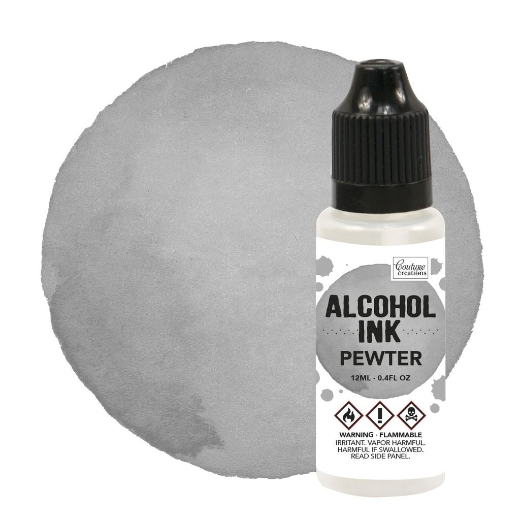 Pewter Alcohol Ink 12mL / 0.4fl Oz.