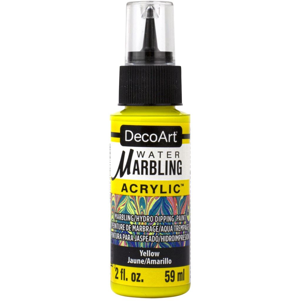 Yellow 2oz Water Marbling Paint